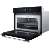 Whirlpool WMW57DHMX Black, Stainless steel Kombinētā mikroviļņu krāsns iebūvējama 40 L 900 W