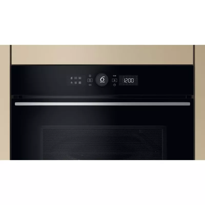 Whirlpool WMW57DHMX Black, Stainless steel Kombinētā mikroviļņu krāsns iebūvējama 40 L 900 W