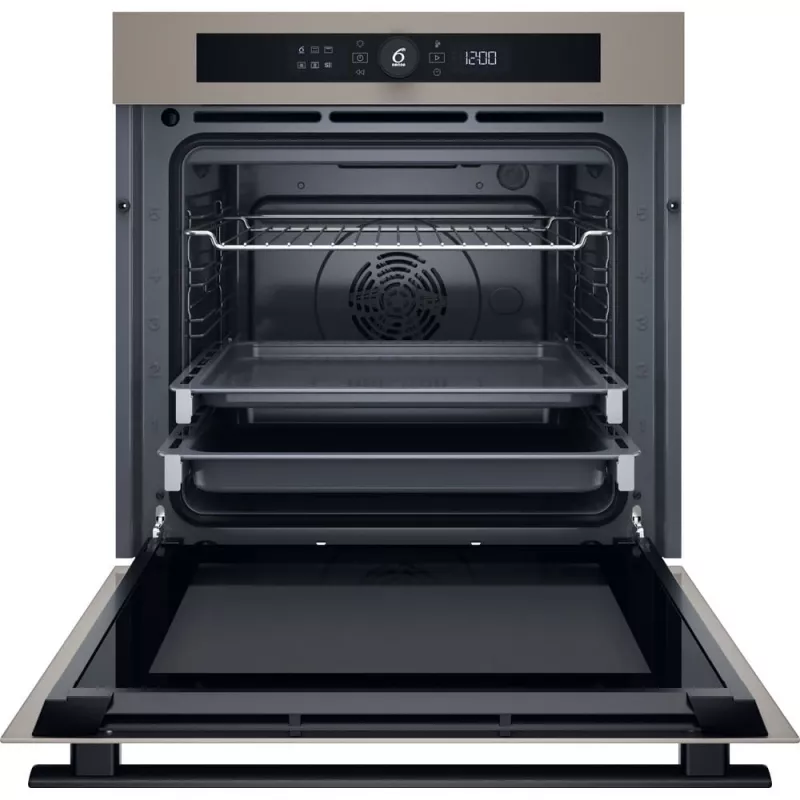 Iebūvējamā krāsns WHIRLPOOL WOI4S8HM2SEA 6th Sense Hid Steam+ Urban Beige