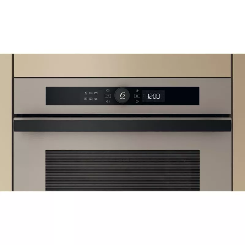 Iebūvējamā krāsns WHIRLPOOL WOI4S8HM2SEA 6th Sense Hid Steam+ Urban Beige