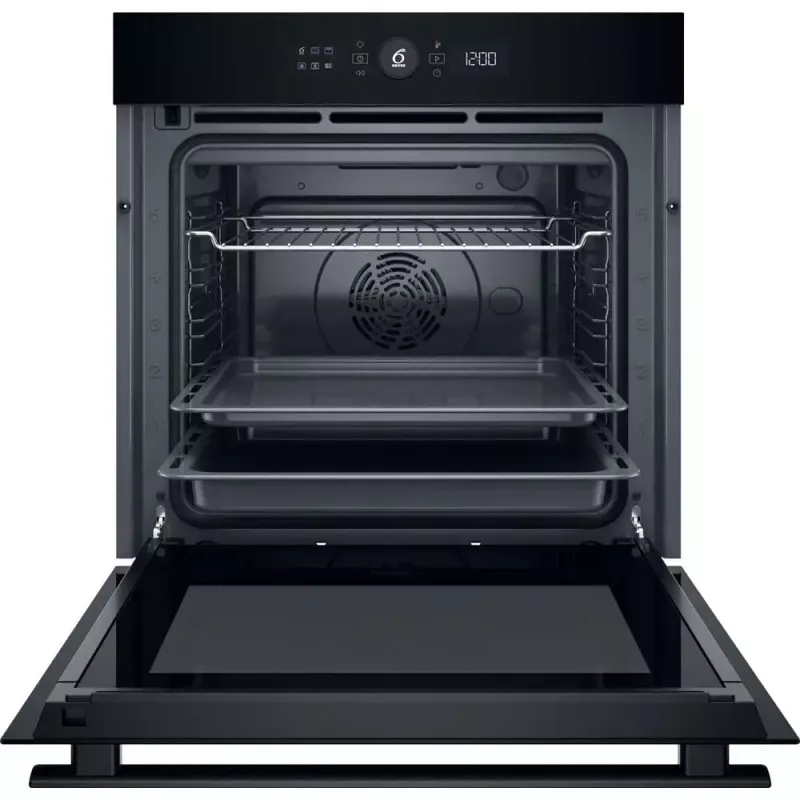 Iebūvējamā cepeškrāsns Whirlpool WOI4S8PM0SBA 73 L Melna Elektriskā Skārienvadība
