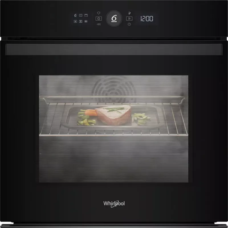 Iebūvējamā cepeškrāsns Whirlpool WOI4S8PM0SBA 73 L Melna Elektriskā Skārienvadība