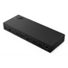 Docking stacija Lenovo ThinkPad USB4 Smart Dock 5500 — USB4, 4x USB-A Gen2, HDMI, Gigabit Ethernet, 135W adapter, Eclipse Black