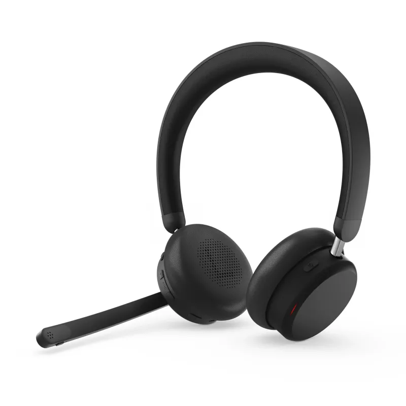 Lenovo 6550 Bezvadu austiņas ar trokšņu slāpēšanu, Microsoft Teams, USB-C, Bluetooth, Melnas