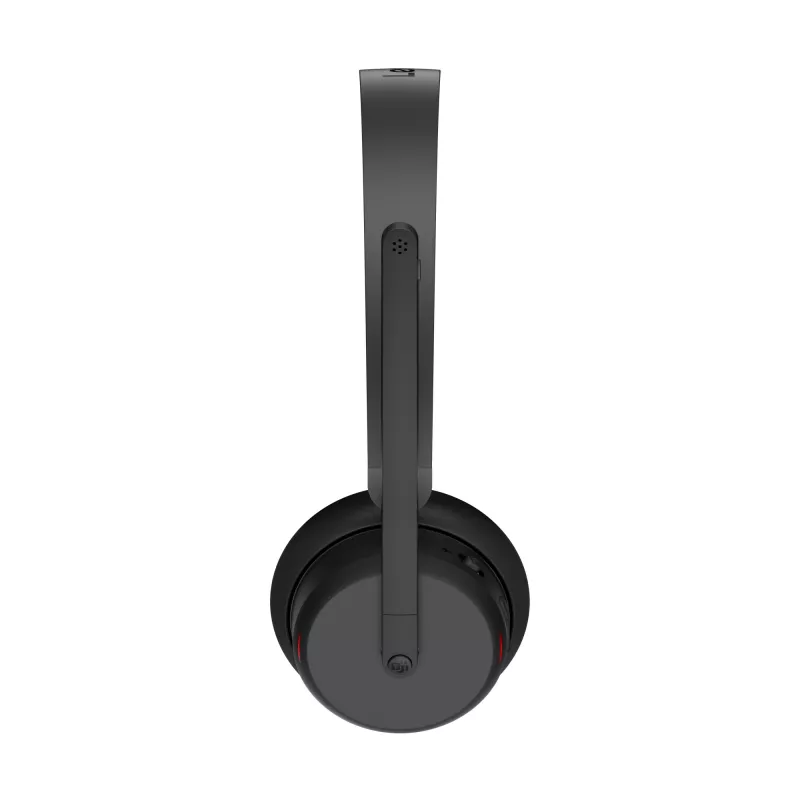 Lenovo 6550 Bezvadu austiņas ar trokšņu slāpēšanu, Microsoft Teams, USB-C, Bluetooth, Melnas