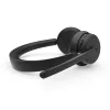 Lenovo 6550 Bezvadu austiņas ar trokšņu slāpēšanu, Microsoft Teams, USB-C, Bluetooth, Melnas