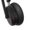 Lenovo 6550 Bezvadu austiņas ar trokšņu slāpēšanu, Microsoft Teams, USB-C, Bluetooth, Melnas