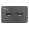 Docking stacija Digitus DA-71546-1 M.2 NVMe SATA USB-C 10 Gbit/s