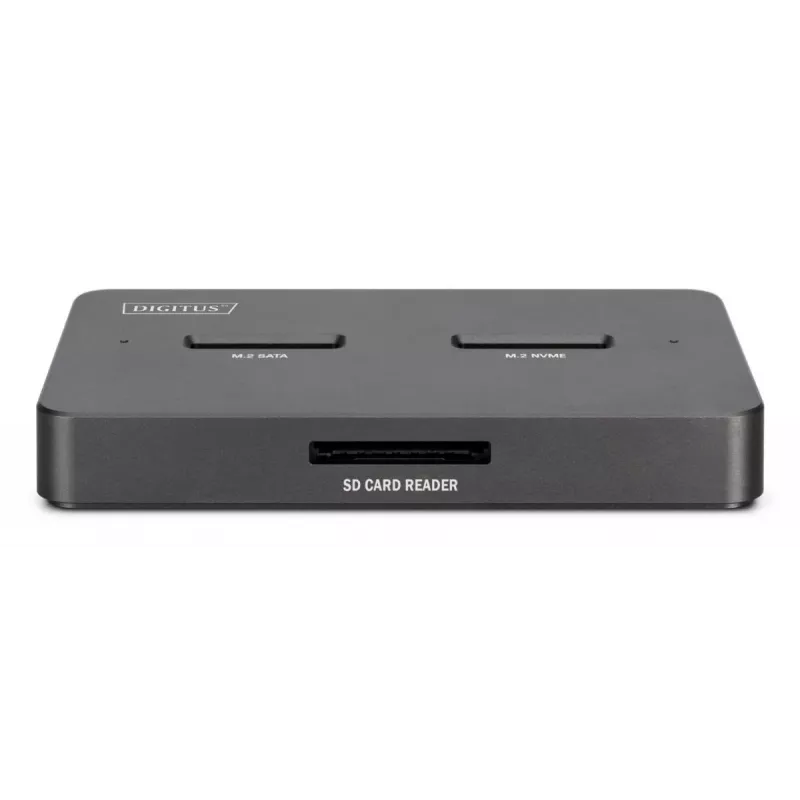 Docking stacija Digitus DA-71546-1 M.2 NVMe SATA USB-C 10 Gbit/s