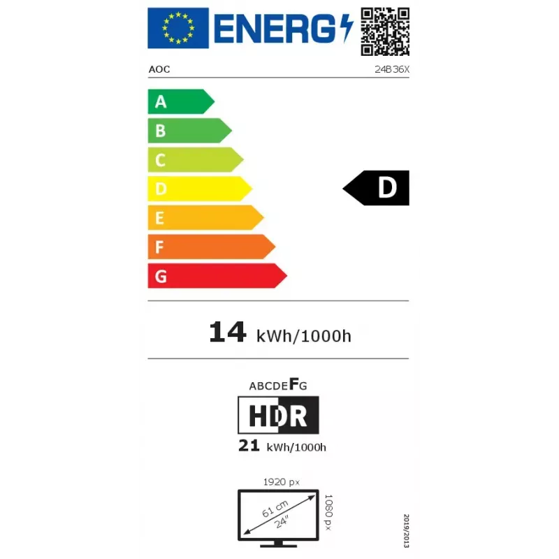 AOC B3 24B36X 23,8 collu Full HD LED monitors