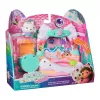Rotaļu figūra Gabby's Dollhouse Cakey Cat's Sweet Treat Balkons Daudzkrāsains