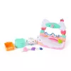 Rotaļu figūra Gabby's Dollhouse Cakey Cat's Sweet Treat Balkons Daudzkrāsains