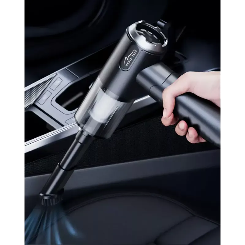 Mini pūtējs MEDIA-TECH MT6538 2 IN 1 Jet Air Duster — bezvadu rokas tīrītājs, 2000 mAh, 65 W, 2500 l/min, 7000 Pa