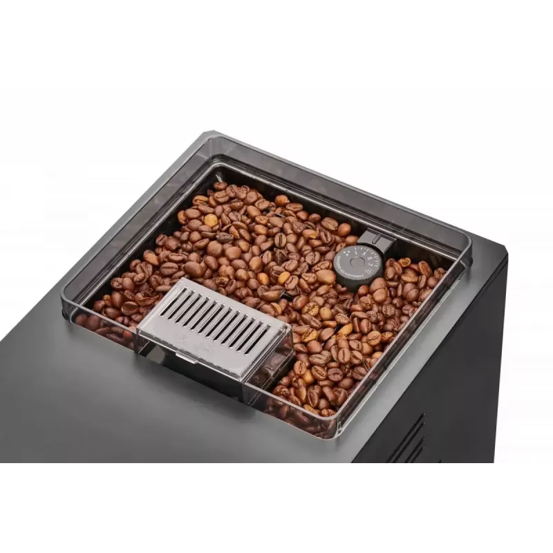 Amica Elegance CM 7011 espresso kafijas aparāts, tērauda dzirnaviņas, integrēta piena putu sistēma