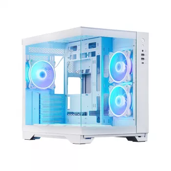 Chieftec GM-30W-TG-OP datora korpuss Cube Balts