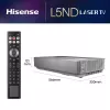 Hisense 120L5ND projektors ar īpaši īsu fokusu 2700 ANSI lūmeni DLP UHD 4K (3840x2160) Melns, Sudrabs 3D