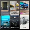 Hisense 120L5ND projektors ar īpaši īsu fokusu 2700 ANSI lūmeni DLP UHD 4K (3840x2160) Melns, Sudrabs 3D