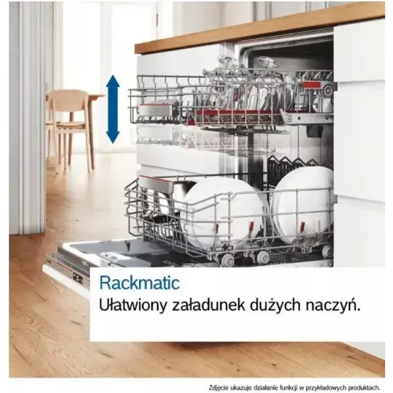 Iebūvējamā trauku mazgājamā mašīna Bosch SMU2HVS06E — 60 cm, 14 komplekti, 5 programmas, siltummaiņa žāvēšana