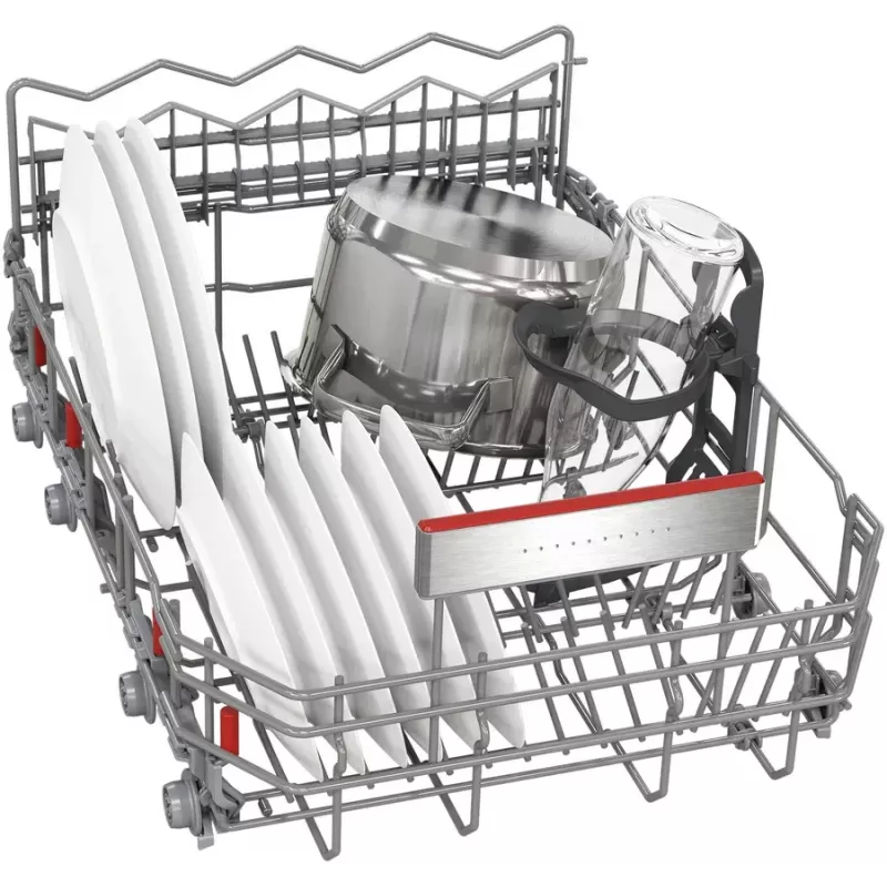 Brīvi stāvoša trauku mazgājamā mašīna Bosch Serie 6 SPS6EMI21E — Šaurā 45 cm, 10 trauku komplekti, 8 programmas, Energoklase B
