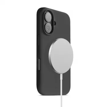 Crong Color Cover Magnētiskais vāciņš ar MagSafe iPhone 17, melns