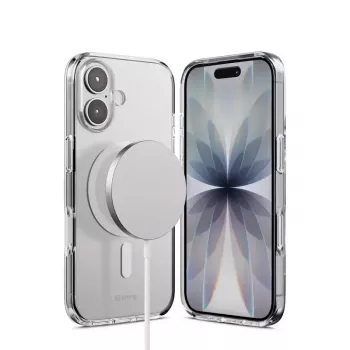Crong Clear MAG Cover Case ar MagSafe iPhone 17 caurspīdīgs CRGCLRMIP1763TRS