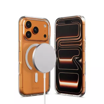 Crong Clear MAG Cover Case ar MagSafe iPhone 17 Pro caurspīdīgs CRGCLRMIP1763PTRS