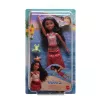 Disney Vaiana 2 Rotaļlietas, Peldēšanas Tautai Vaiana modes lelle ar 2 aksesuāriem un krāsu mainošu ņieburu