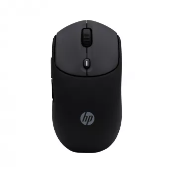 HP 400 Quiet Black Wireless pele, abpusēja, RF bezvadu + Bluetooth, 6000 DPI, melna