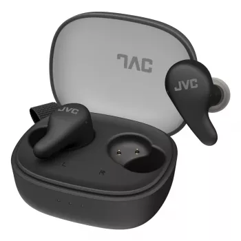 JVC HA-A23T-B-U austiņas/auss paliktņi True Wireless Stereo (TWS) Iekšauss Zvanīšana/Mūzika/Sports/Ikdiena Bluetooth Melns