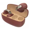 JVC HA-NP1T Bezvadu austiņas True Wireless Stereo (TWS) Ear-clip-on Zvanīšanai/Mūzikai USB Type-C Bluetooth Brūns, Sudrabs