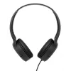 Austiņas JVC HA-S33UC vadu galvas saite, 2 draiveri 29.7 mm, 20–20000 Hz, 1.2 m kabelis, iebūvēts mikrofons, melna