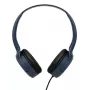 Austiņas JVC HA-S33UCAU vadu binaurālas galvas saite USB-C, 2 draiveri 2.97 cm, 20–20000 Hz, kabelis 1.2 m, zila