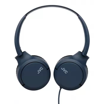 Austiņas JVC HA-S33UCAU vadu binaurālas galvas saite USB-C, 2 draiveri 2.97 cm, 20–20000 Hz, kabelis 1.2 m, zila