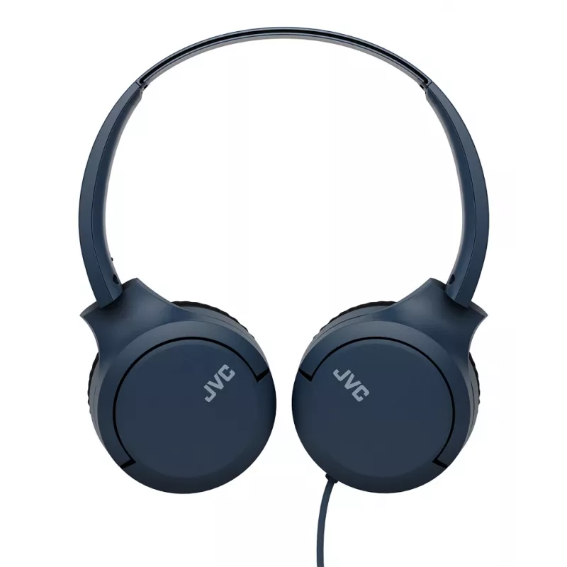 Austiņas JVC HA-S33UCAU vadu binaurālas galvas saite USB-C, 2 draiveri 2.97 cm, 20–20000 Hz, kabelis 1.2 m, zila