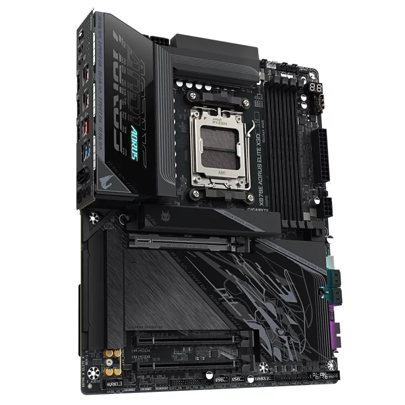 Mātesplate GIGABYTE X870E AORUS ELITE X3D, AM5, ATX
