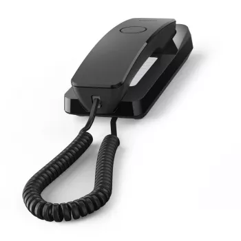 Analogais telefons Gigaset DESK 200 ar vadu klausuli Melns
