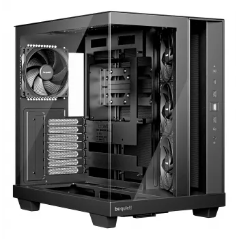 PC korpuss be quiet! Light Base 500 Midi Tower Melns