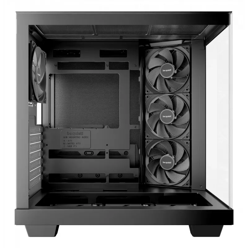 PC korpuss be quiet! Light Base 500 Midi Tower Melns