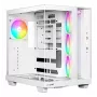 PC korpuss be quiet Light Base 500 LX White Midi Tower ATX/PS2 barošanas bloka atbalsts 3x120 mm priekšā 1x120 mm aizmugurē atbalsta 2.5/3.5 collu diskus 305×436×432 mm
