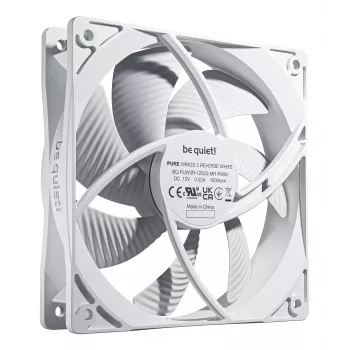be quiet! Pure Wings 3 120mm PWM Reverse White Triple-Pack - 3 datora korpusa ventilatori 12 cm, balti, reversi