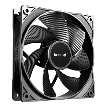 be quiet Pure Wings 3 120mm PWM Reverse Triple-Pack – 3 ventilatoru komplekts, 12 cm, melns