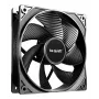 be quiet Pure Wings 3 120mm PWM Reverse Triple-Pack – 3 ventilatoru komplekts, 12 cm, melns