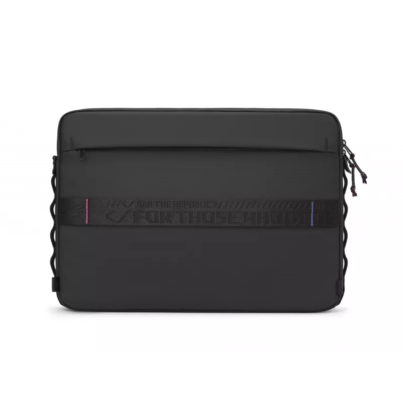 ASUS ROG Slash Sleeve 4.0 BS3601 portatīvā datora apvalks līdz 16 collām (40,6 cm), ūdensizturīgs, melnā krāsā