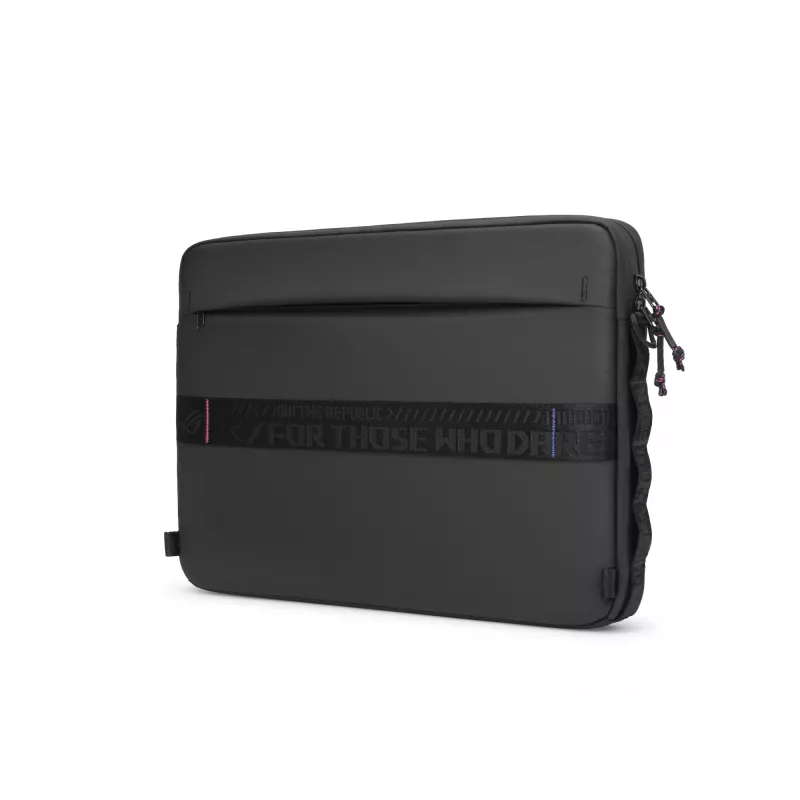 ASUS ROG Slash Sleeve 4.0 BS3601 portatīvā datora apvalks līdz 16 collām (40,6 cm), ūdensizturīgs, melnā krāsā