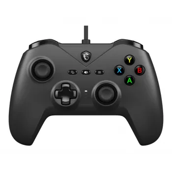 MSI FORCE GC200 Gaming kontrolieris Melns USB Gamepad Analogs/Digitāls Android, PC