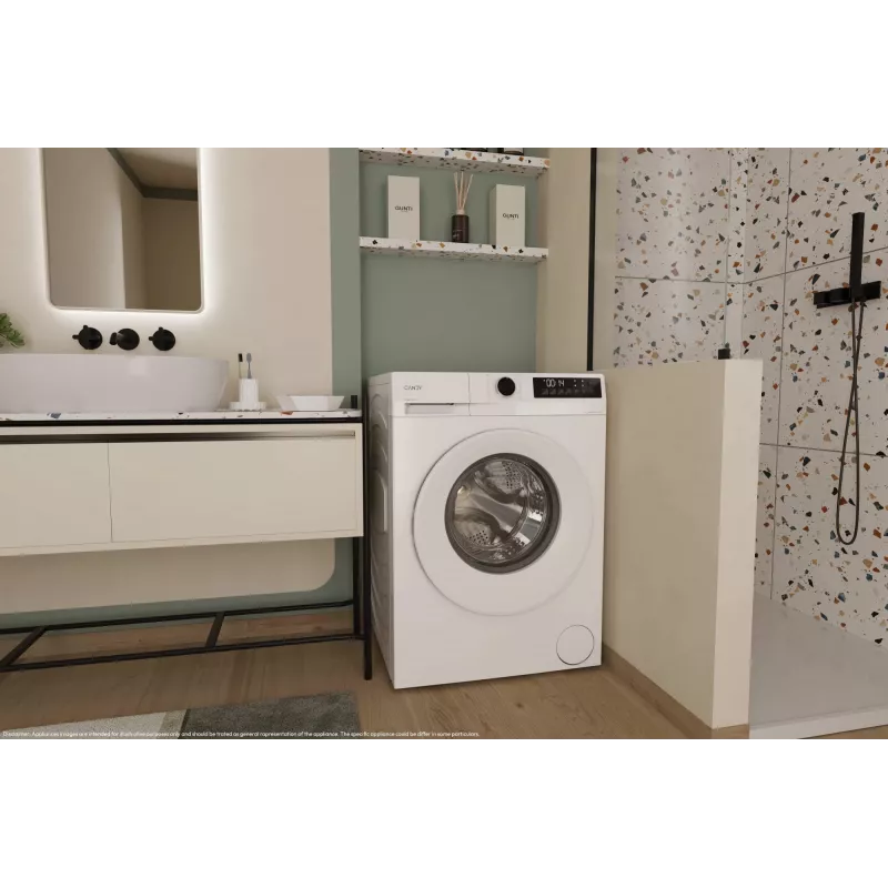 Candy GD 498-S veļas mazgājamā mašīna Front-load 9 kg 1400 RPM Balta
