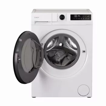 Veļas mazgāšanas un žāvēšanas mašīna Candy GWD 374SB7-S brīvi stāvoša, priekšējā ielāde, balta, E