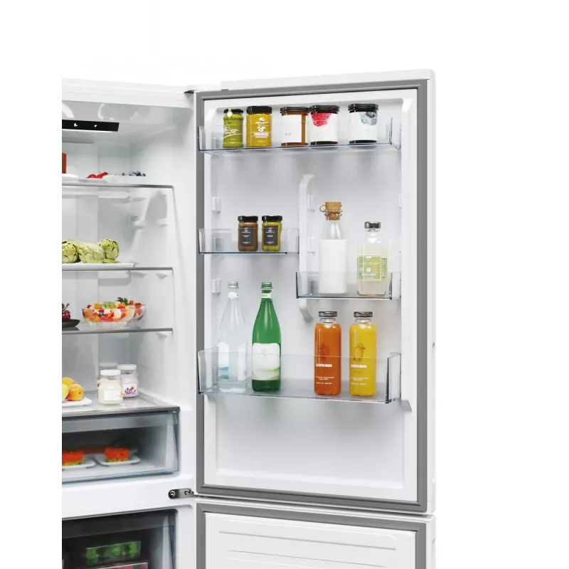 Candy Fresco ECN2CQTEW186 Brīvstāvošs Ledusskapis 355 L Balts