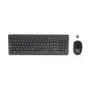 HP 330 bezvadu pele un tastatūras komplekts, pilnizmēra (100%), bezvadu, RF bezvadu, QWERTY, melns, pele iekļauta