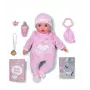 ZAPF Creation BABY born Annabell 43 cm – mīksts ķermenis, skaņas un kustības, lelle